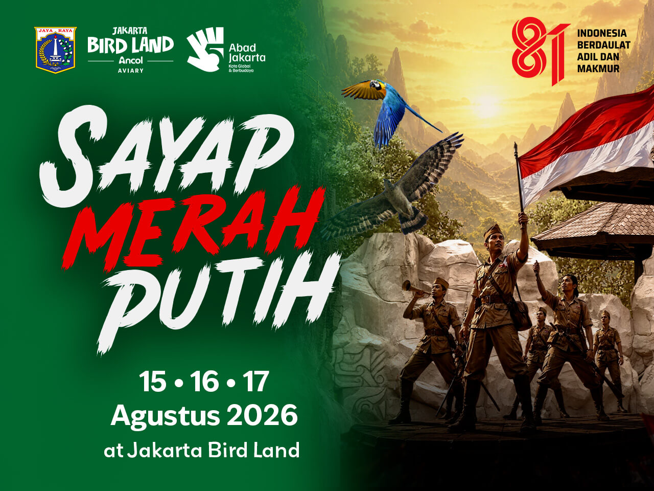 Sayap Merah Putih, Terbangkan Semangat!